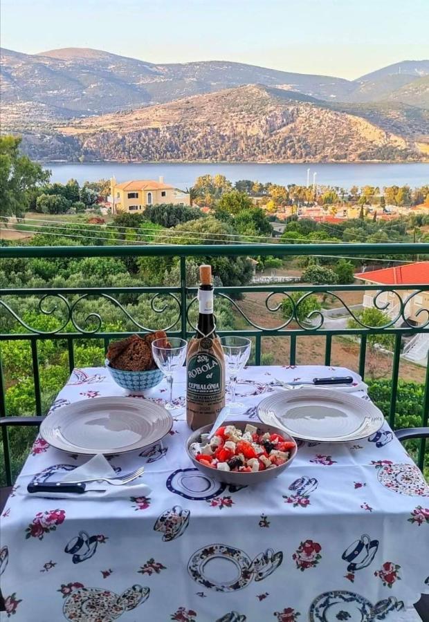 Apaggio Di Argostoli Apartments - Private Parking & Sea View Exteriör bild