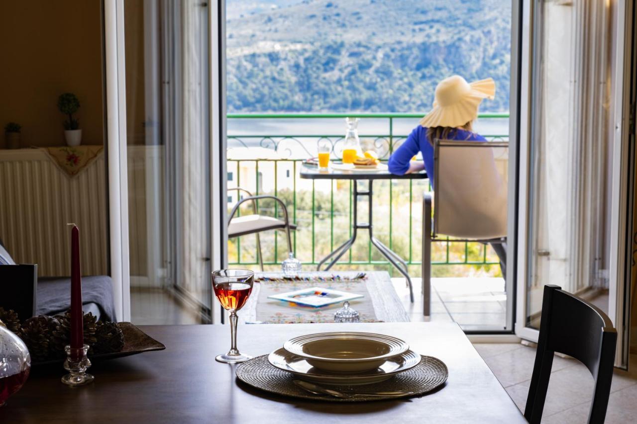 Apaggio Di Argostoli Apartments - Private Parking & Sea View Exteriör bild