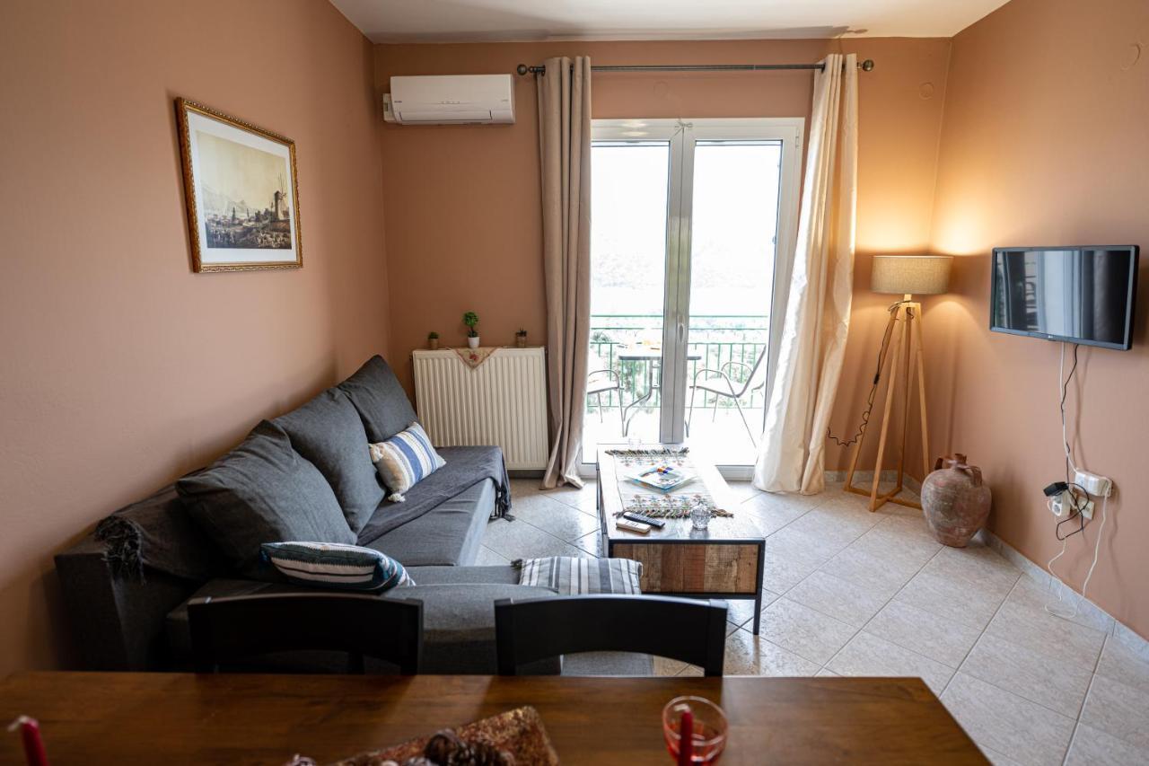 Apaggio Di Argostoli Apartments - Private Parking & Sea View Exteriör bild