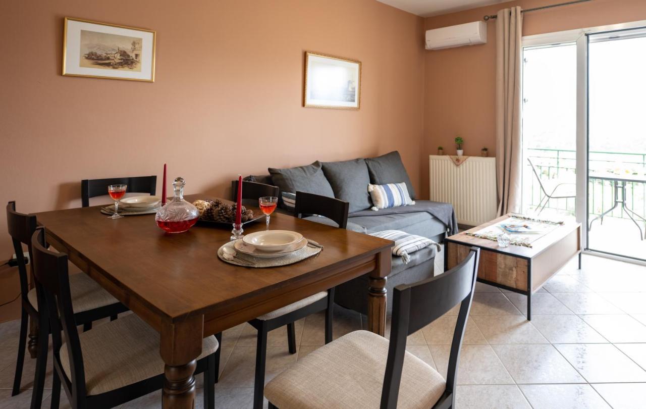 Apaggio Di Argostoli Apartments - Private Parking & Sea View Exteriör bild
