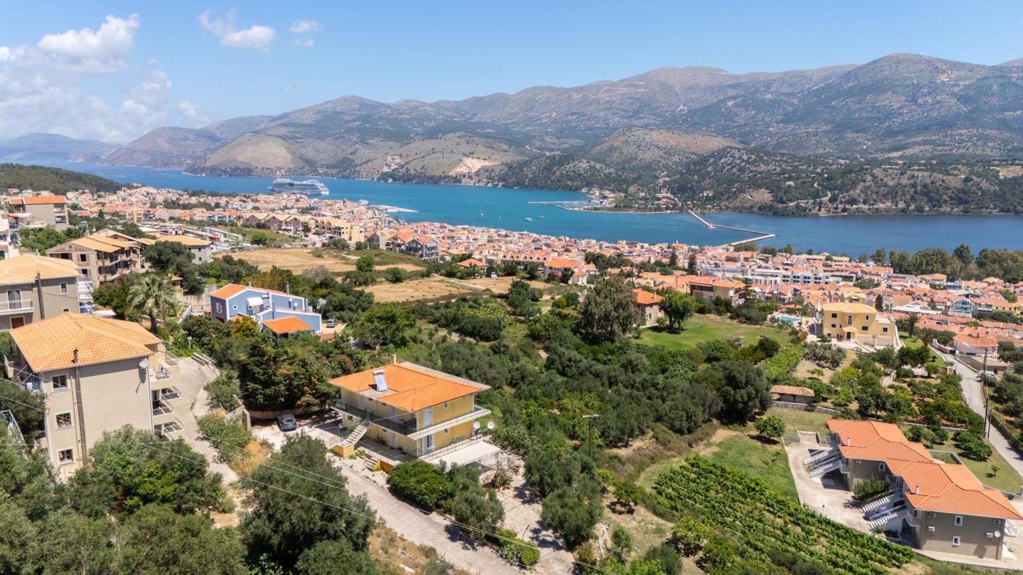 Apaggio Di Argostoli Apartments - Private Parking & Sea View Exteriör bild