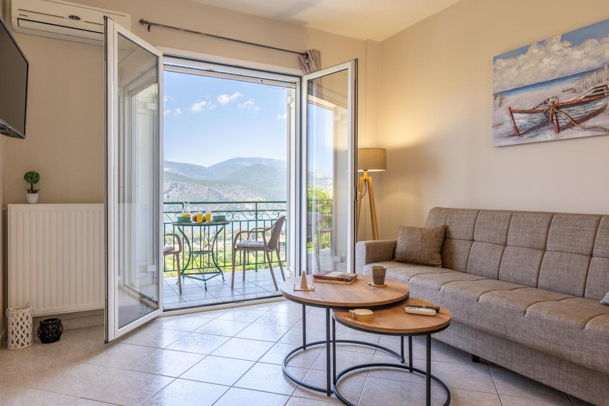 Apaggio Di Argostoli Apartments - Private Parking & Sea View Exteriör bild