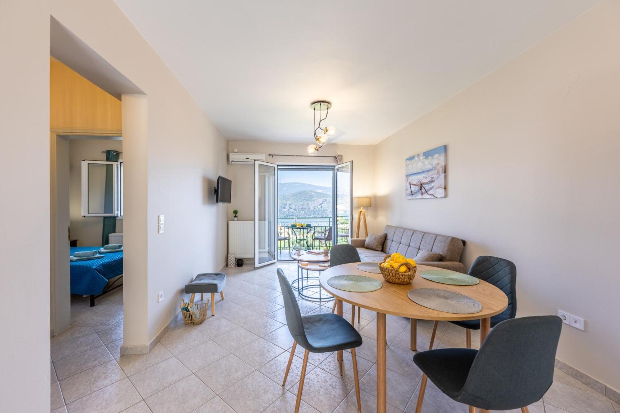 Apaggio Di Argostoli Apartments - Private Parking & Sea View Exteriör bild